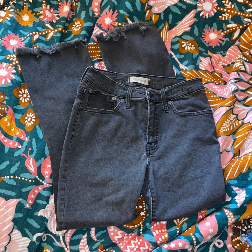 Madewell Cali Demi-Boot cropped jeans
